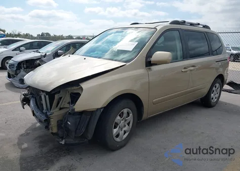 2007 Kia Sedona z USA, uszkodzony, nr VIN KNDMB133X76141799